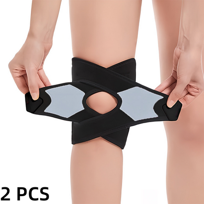 Open-Patella Support Brace för löpning och sport