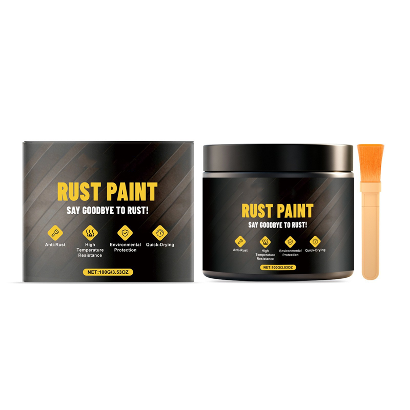 🛡️ Köp 2 få 1 Gratis! 🎨 Vattenbaserad Metallisk Färg Rostomvandlare – Förvandlar Rost till Skydd – Perfekt för Bil, Staket & Verktyg 🔧