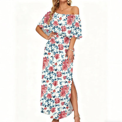 🎁New arrival 50% OFF💥Summer Bohemian Beach Slit Maxi Dress