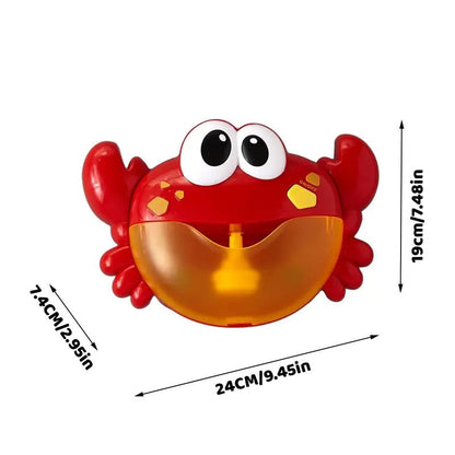 🦀 50% RABATT NU! Crab Bubble Machine Bath Toy – söt krabbdesign, riklig bubbleström & inbyggd musik – för en magisk och rolig baddagsupplevelse 🛁🎶