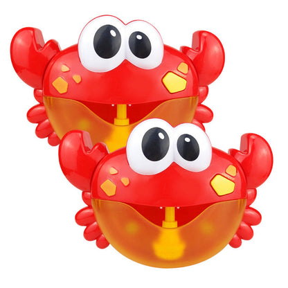 🦀 50% RABATT NU! Crab Bubble Machine Bath Toy – söt krabbdesign, riklig bubbleström & inbyggd musik – för en magisk och rolig baddagsupplevelse 🛁🎶