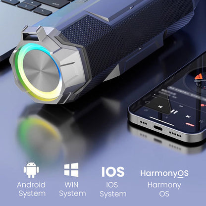 Vattentät bärbar trådlös Bluetooth-högtalare