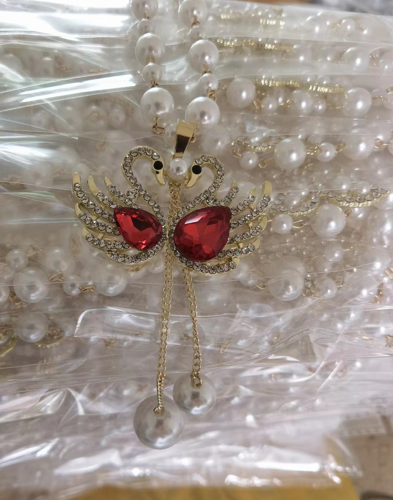 ⏳Limited-time 50% off⏰Crystal Necklace🦢💎📿
