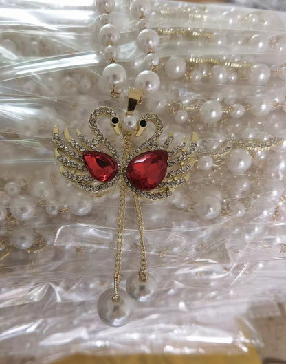 ⏳Limited-time 50% off⏰Crystal Necklace🦢💎📿