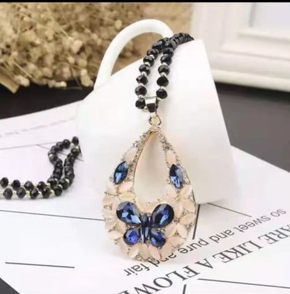 ⏳Limited-time 50% off⏰Crystal Necklace🦢💎📿