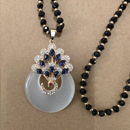 ⏳Limited-time 50% off⏰Crystal Necklace🦢💎📿
