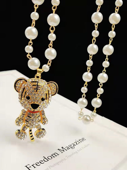 ⏳Limited-time 50% off⏰Crystal Necklace🦢💎📿
