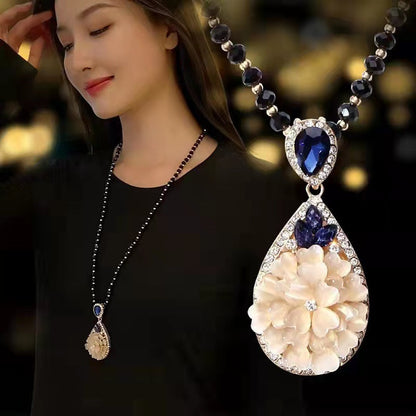 ⏳Limited-time 50% off⏰Crystal Necklace🦢💎📿