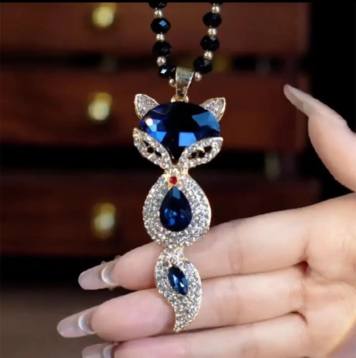 ⏳Limited-time 50% off⏰Crystal Necklace🦢💎📿