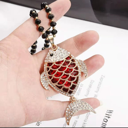 ⏳Limited-time 50% off⏰Crystal Necklace🦢💎📿