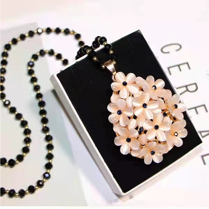⏳Limited-time 50% off⏰Crystal Necklace🦢💎📿