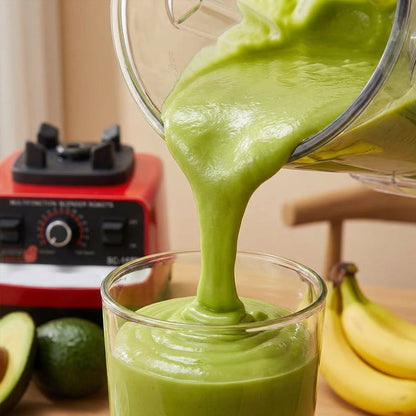 🥤 50% RABATT NU! ⚡ Höghastighets Professionell Bänkblender – 4500W Motor, 15 Hastigheter & 6-bladiga Stålblad 🍓