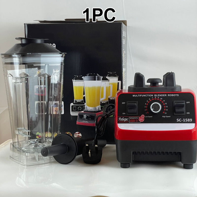 🥤 50% RABATT NU! ⚡ Höghastighets Professionell Bänkblender – 4500W Motor, 15 Hastigheter & 6-bladiga Stålblad 🍓