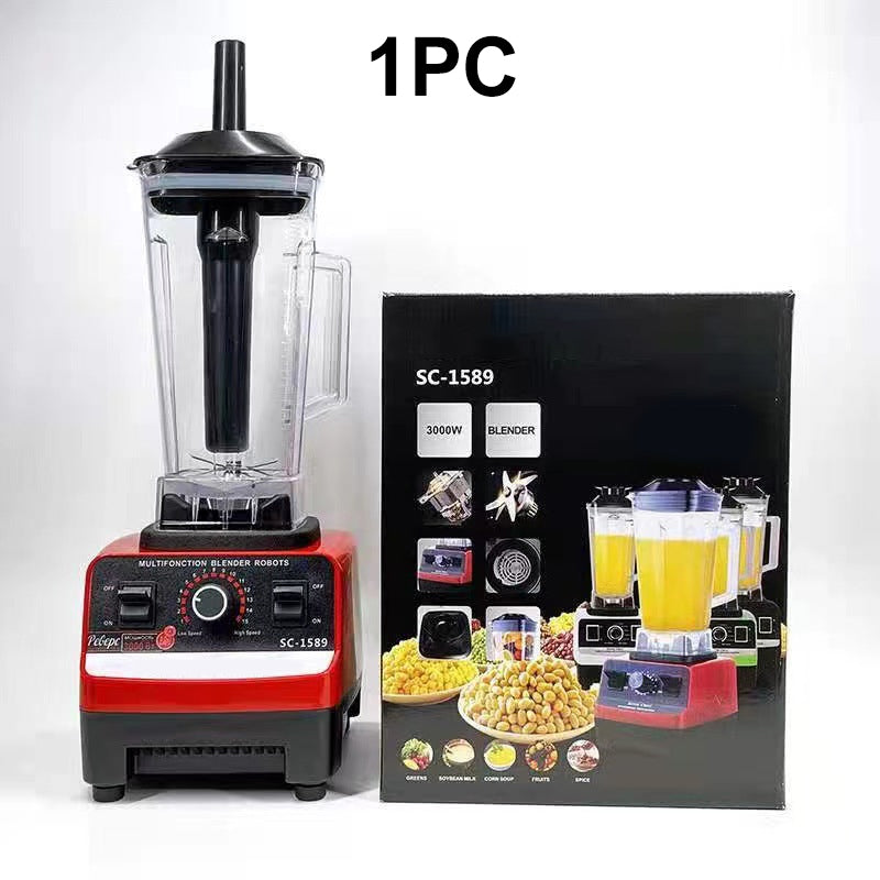 🥤 50% RABATT NU! ⚡ Höghastighets Professionell Bänkblender – 4500W Motor, 15 Hastigheter & 6-bladiga Stålblad 🍓