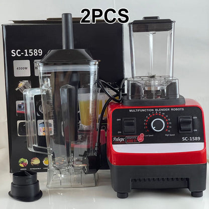 🥤 50% RABATT NU! ⚡ Höghastighets Professionell Bänkblender – 4500W Motor, 15 Hastigheter & 6-bladiga Stålblad 🍓