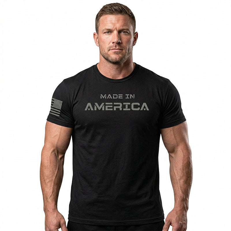 🔥Athletic Fit Crew Neck T-shirt för män