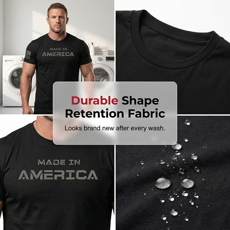 🔥Athletic Fit Crew Neck T-shirt för män