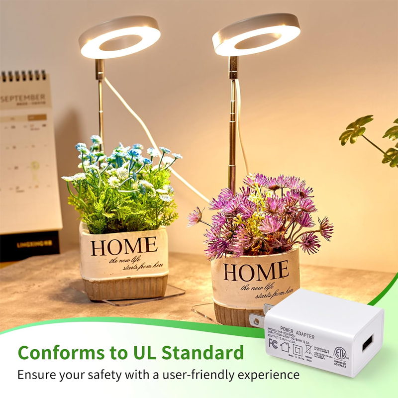 💡 50% RABATT! 🌱 LED Ängel Ring Växtlampa för Inomhusväxter – Fullt Spektrum, Energisnål & Perfekt För Optimal Tillväxt Oavsett Årstid 🌿