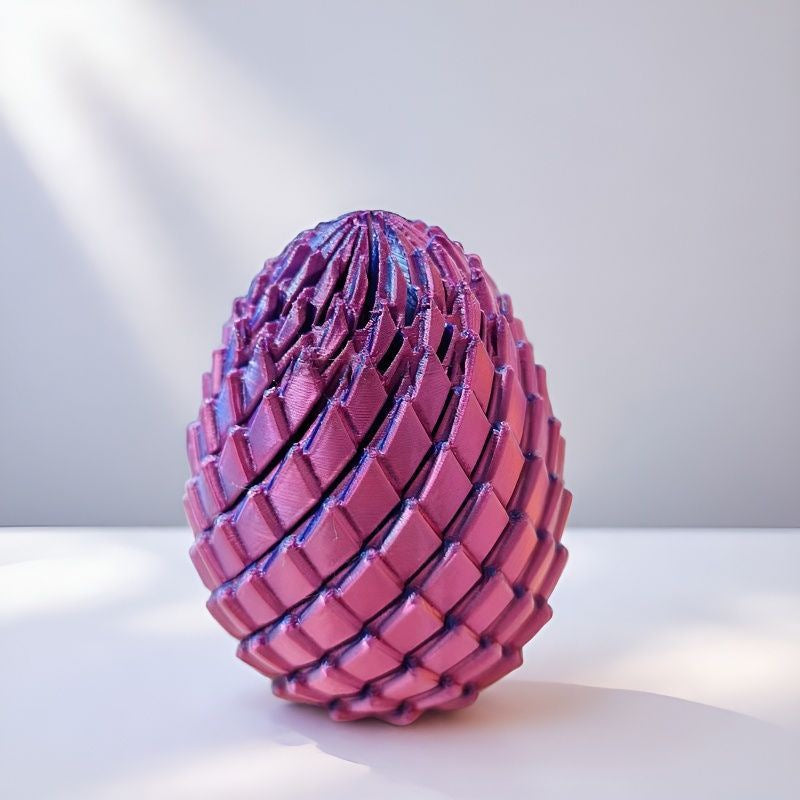 🎁3D-printat drakägg🦖 = det perfekta stressavlastningsredskapet: vrid lite, så släpper stressen omedelbart 🔄