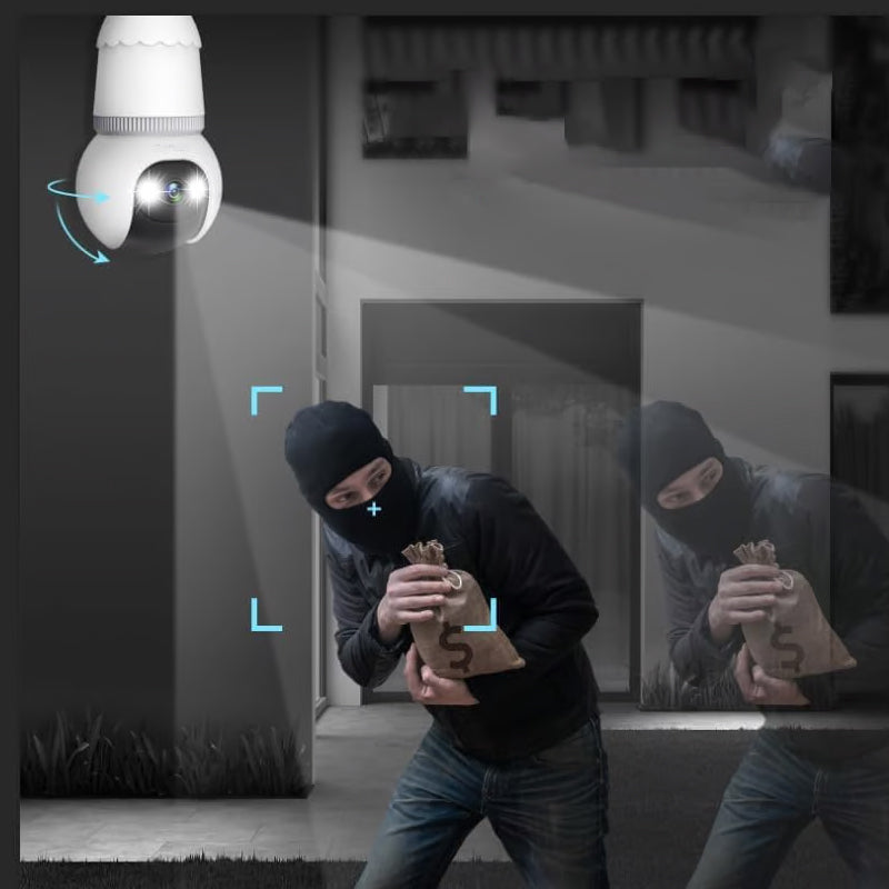 Trådlös HD-säkerhetskamera set för inomhusbruk
