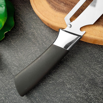 🔪 50% RABATT NU! 🥔 Förtjockad Rostfri Multi-Skalare – Rakskarp, Ergonomisk & Multifunktionell – Skalar & Julienne ✨