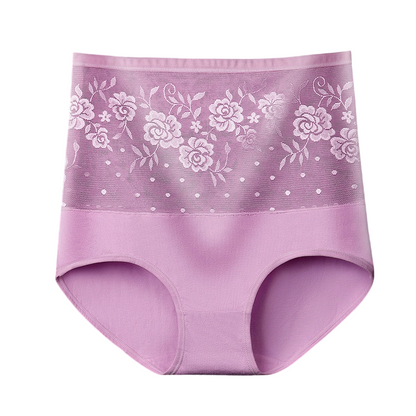🩲 50% RABATT! 💖 Damtrosa med Hög Midja – Mjuk & Bekväm, Full Täckning, Perfekt Som En Vardagsessential För En Slät Silhuett 🌸