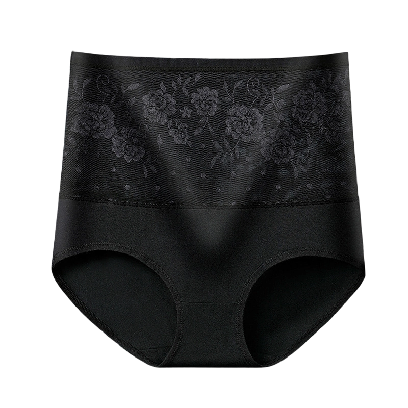 🩲 50% RABATT! 💖 Damtrosa med Hög Midja – Mjuk & Bekväm, Full Täckning, Perfekt Som En Vardagsessential För En Slät Silhuett 🌸