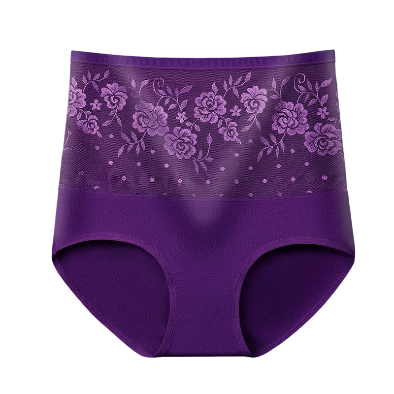 🩲 50% RABATT! 💖 Damtrosa med Hög Midja – Mjuk & Bekväm, Full Täckning, Perfekt Som En Vardagsessential För En Slät Silhuett 🌸