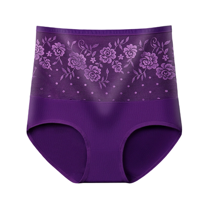 🩲 50% RABATT! 💖 Damtrosa med Hög Midja – Mjuk & Bekväm, Full Täckning, Perfekt Som En Vardagsessential För En Slät Silhuett 🌸