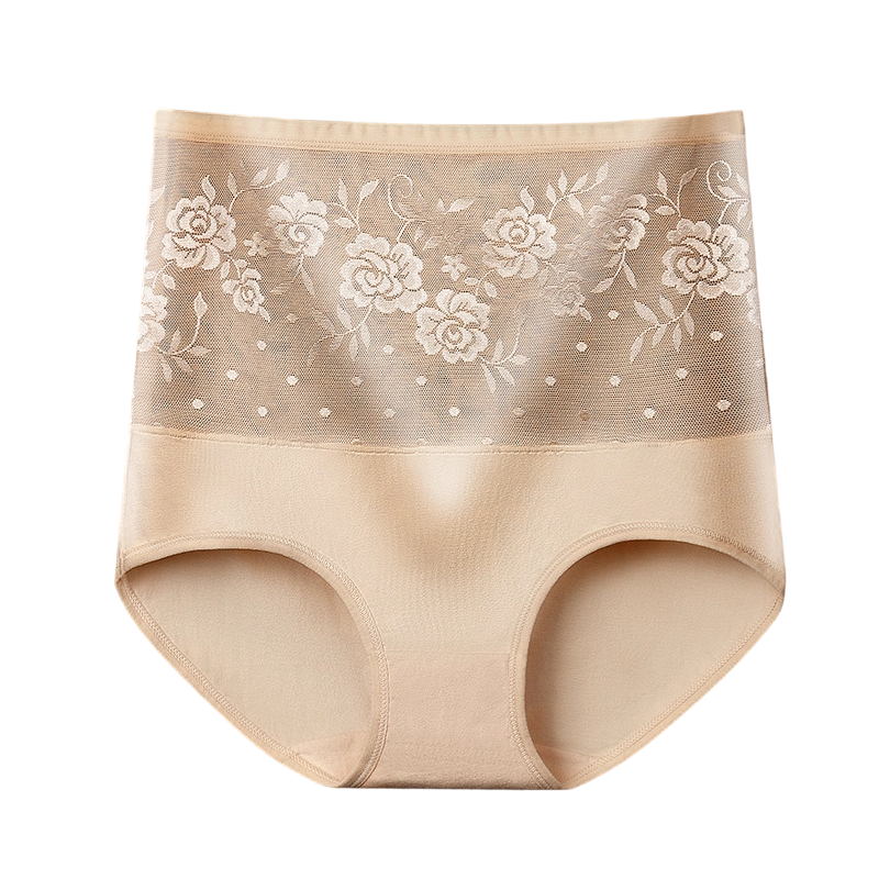 🩲 50% RABATT! 💖 Damtrosa med Hög Midja – Mjuk & Bekväm, Full Täckning, Perfekt Som En Vardagsessential För En Slät Silhuett 🌸