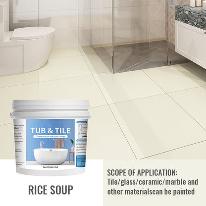 Vattenbaserad kakelfärg – vattentät, halkskydd & låg lukt 🎨🚿