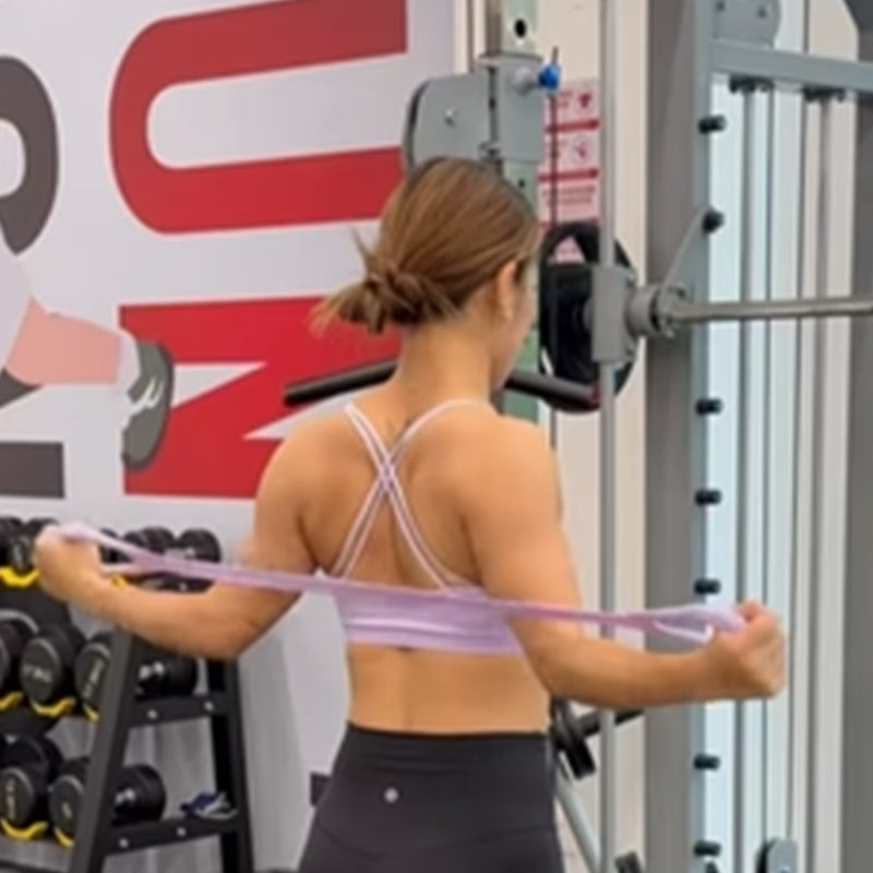 💪 TIDSBEGRÄNSAT 50% RABATT! ✨ Ergonomiskt Hållningsband – Dubbelloop, Hållbart Silikon för Rygg- & Skulderträning 🏋️‍♀️