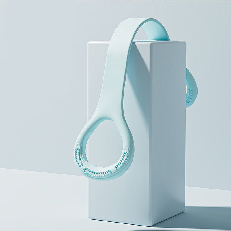 💪 TIDSBEGRÄNSAT 50% RABATT! ✨ Ergonomiskt Hållningsband – Dubbelloop, Hållbart Silikon för Rygg- & Skulderträning 🏋️‍♀️