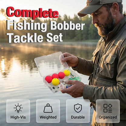 🎣 50 % RABATT NU! 🎯 Komplett set med fiskeflöten – högkvalitativt skum, precisionsavvägd kärna & tydliga nappindikatorer 🐟