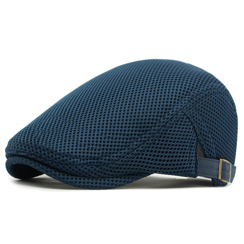 🧢 55% RABATT NU! 🌬️ Andningsbar Gubbkeps med Justerbar Rem – Klassisk Stil, Nättyg & Inbyggt Svettband – Sval Komfort ✨