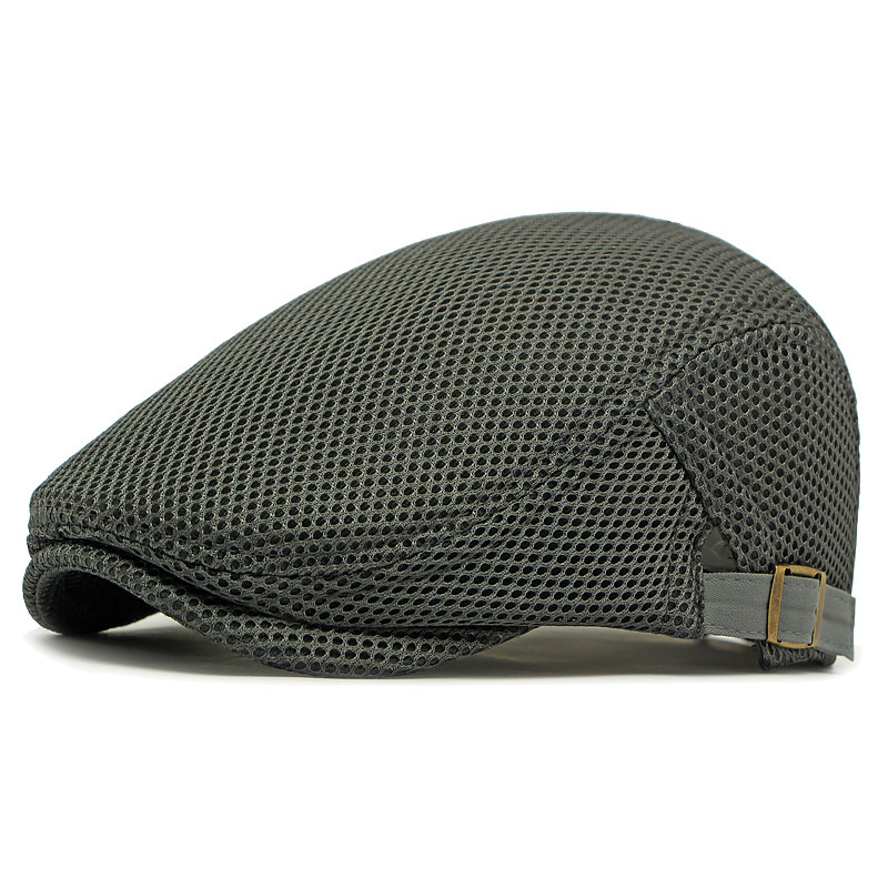 🧢 55% RABATT NU! 🌬️ Andningsbar Gubbkeps med Justerbar Rem – Klassisk Stil, Nättyg & Inbyggt Svettband – Sval Komfort ✨