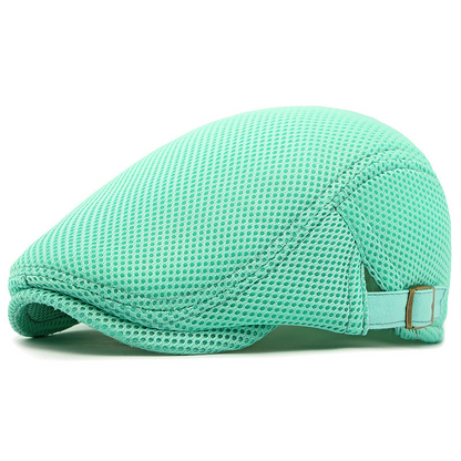🧢 55% RABATT NU! 🌬️ Andningsbar Gubbkeps med Justerbar Rem – Klassisk Stil, Nättyg & Inbyggt Svettband – Sval Komfort ✨