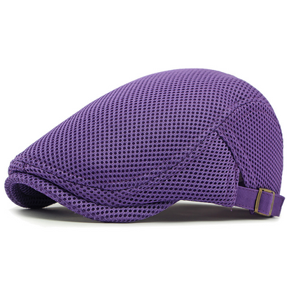 🧢 55% RABATT NU! 🌬️ Andningsbar Gubbkeps med Justerbar Rem – Klassisk Stil, Nättyg & Inbyggt Svettband – Sval Komfort ✨