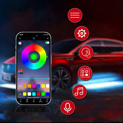 Bluetooth Multi-Color Underglow Lighting Kit
