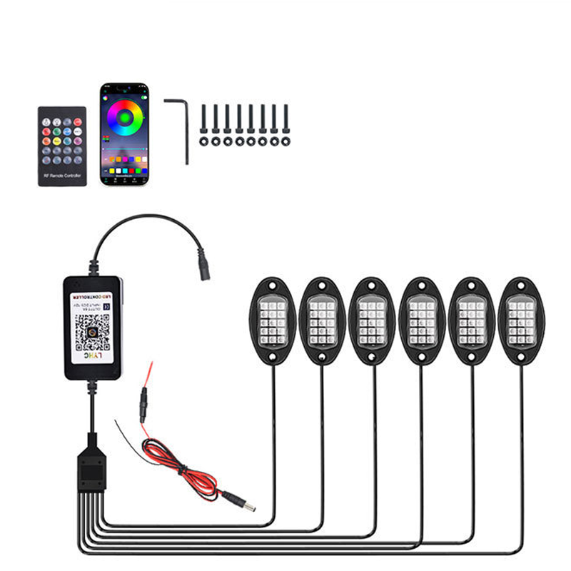 Bluetooth Multi-Color Underglow Lighting Kit
