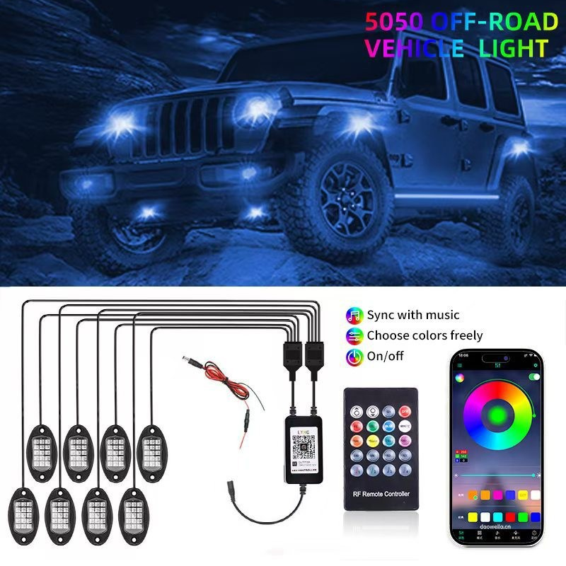 Bluetooth Multi-Color Underglow Lighting Kit