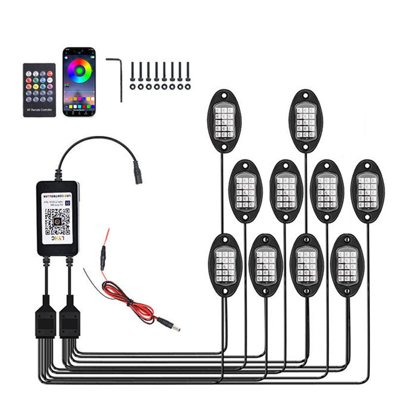 Bluetooth Multi-Color Underglow Lighting Kit