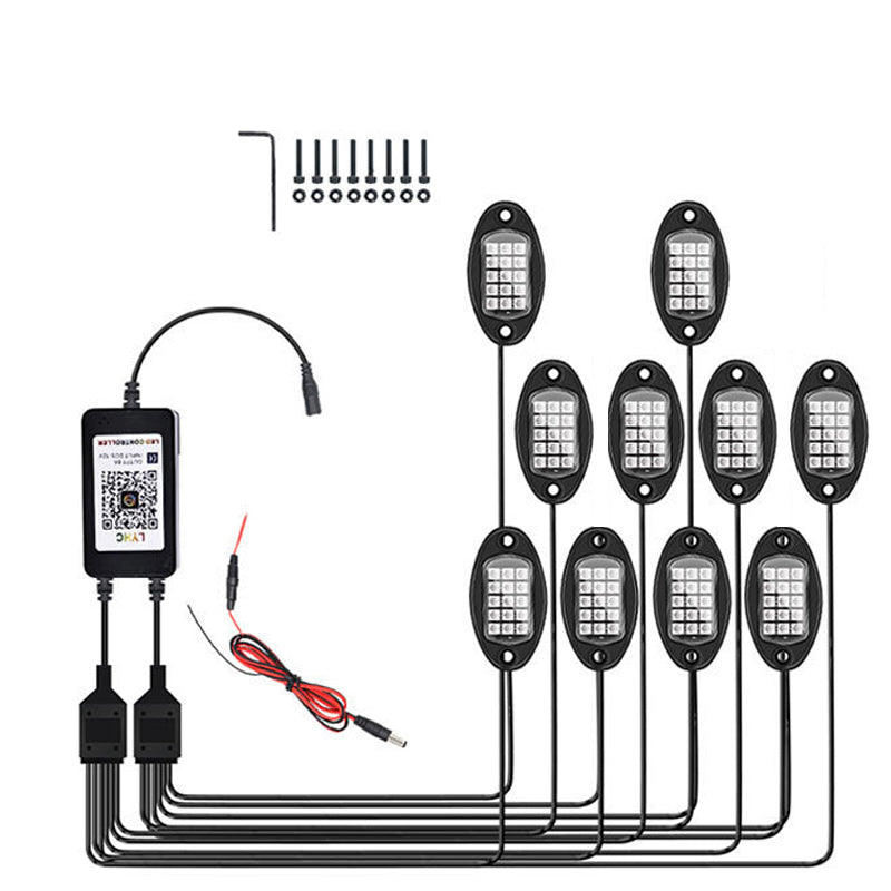 Bluetooth Multi-Color Underglow Lighting Kit