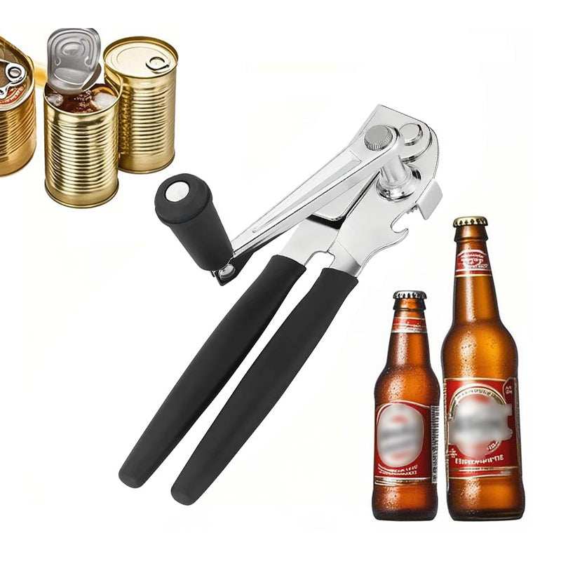 🔧 PROMO FLASH : 50% DE RÉDUCTION ! Ouvre-Boîte Manuel 360° – Poignée Pivotante & Décapsuleur Intégré, Acier Inoxydable Alimentaire for une Cuisine Rapide et Sans Effort ✨🥫