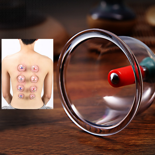 ⏳Begränsat 50% Rabatt⏰ Vakuum Koppningssats med Förtjockade Koppningsglas och Sugpump 🏺