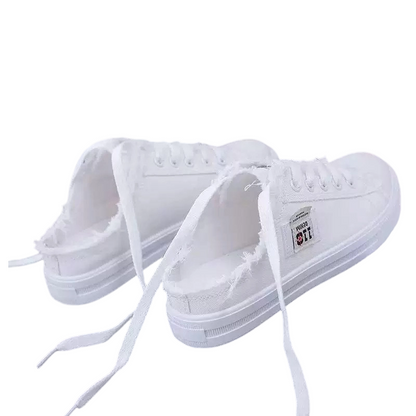 👟 50% RABATT! 👖 Damernas Denim Mule Sneakers – Slip-on Design, Bekväm Sula & Perfekt För En Avslappnad, Trendig Sommarlook ☀️