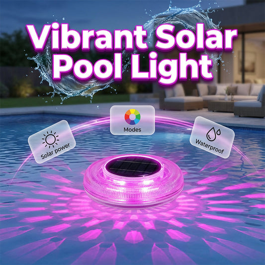 🔥50% RABATT! 🔥Flytande solcellsbelysning för pool med fjärrkontroll