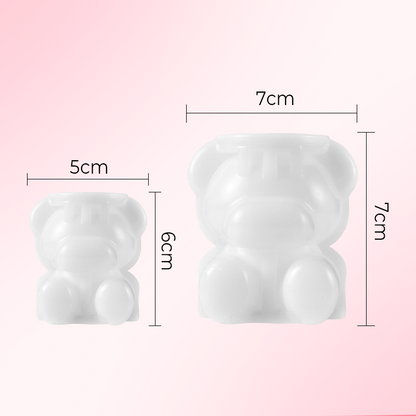 Cute Bear Silicone Ice Cube Mold