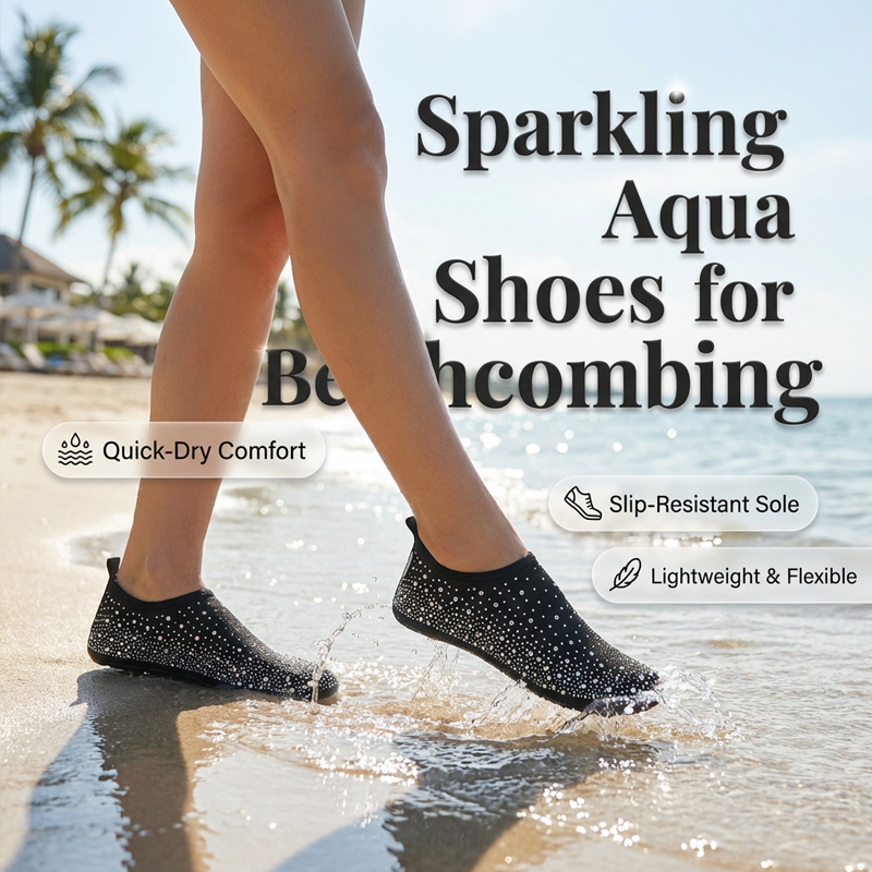 👟 50% RABATT NU! 🌊 Snabbtorkande Simskor – Svalande Aqua Design, Antihalksula & Andningsbart Nät 🏖️