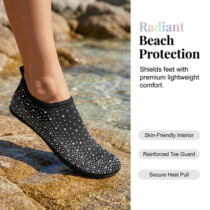 👟 50% RABATT NU! 🌊 Snabbtorkande Simskor – Svalande Aqua Design, Antihalksula & Andningsbart Nät 🏖️